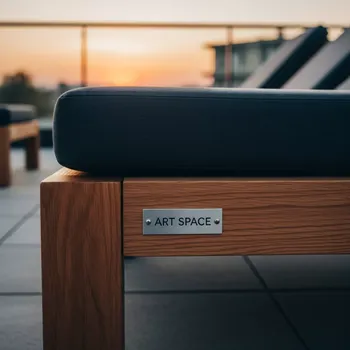 Аренда Шезлонг деревянный с матрасом National в Novotel Resort — ART SPACE