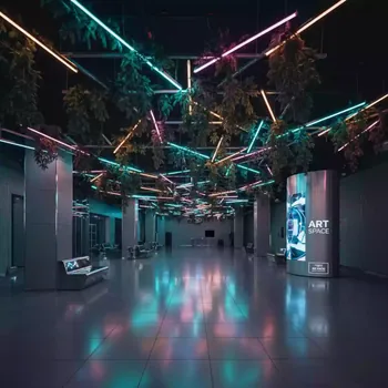Аренда Гирлянда еловая фризаида в санатории «Черноморье» — ART SPACE