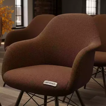 Аренда Чехол E06 для стула Eames коричневый в лофте «Студия 21» — ART SPACE