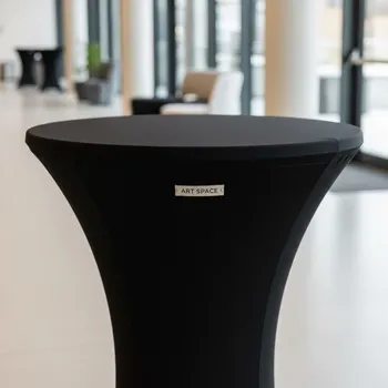 Аренда Чехол на стол 05 спандекс черный D800 H75 в Sport Inn Hotel & Wellness — ART SPACE