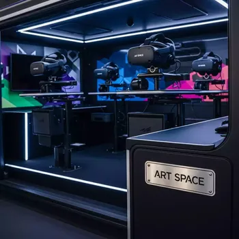 Аренда Класс мобильный VR с конструктором EDUTEKA360 на пляжных клубах Хосты — ART SPACE