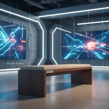 Аренда Банкетка Каминос орех в Керлинговом центре «Ледяной куб» — ART SPACE