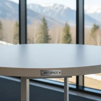 Аренда Столы круглые пластиковые в Golden Tulip Rosa Khutor — ART SPACE