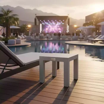 Аренда Столик пластиковый для лежака Ibiza Basic в Гранд Отель Поляна — ART SPACE