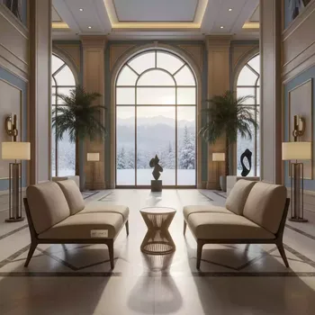 Аренда Комплект шезлонгов и столик AFM 803A T133 бежевый в Pullman Sochi Centre — ART SPACE