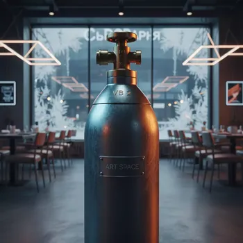 Аренда Баллон газовый НЗГА 27 л с вентилем ВБ 2 в ресторане «Сыроварня» — ART SPACE