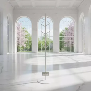 Аренда Вешалка напольная Minimal белая 48х175 см в Imeretinskiy Hotel — ART SPACE