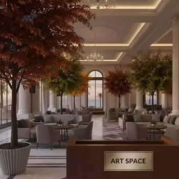 Аренда Искусственные Деревья в пляжном клубе Del Mar — ART SPACE