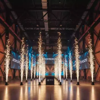 Аренда Фонтаны бездымные холодные в комплексе «Дагомыс» — ART SPACE