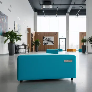 Аренда Пуф turquoise triangle Shape в Radisson Collection Paradise — ART SPACE