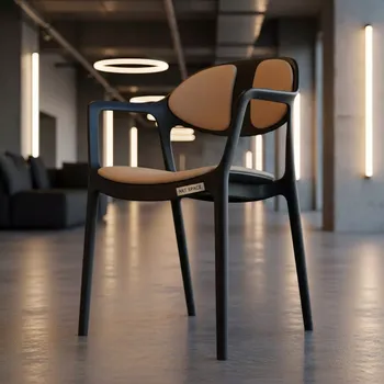 Аренда Кресло пластиковое Portofino черно бежевое в Cosmos Sochi Hotel — ART SPACE