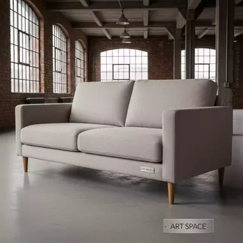 Аренда Диван двухместный Paolo 180 2K беж Bel16 в лофте «Студия 21» — ART SPACE
