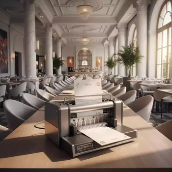 Аренда Переплетчик комбинированный Office Kit Revolver в ресторане «Sanremo» — ART SPACE