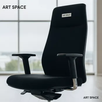 Аренда Кресло черное College HLC1500HLX в City Park Hotel Sochi — ART SPACE