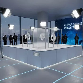 Аренда Комплект для цоколя белый 100 мм в Alpha Sirius — ART SPACE