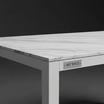 Аренда Стол Cremona 140 High Gloss Statuario в Сириус Арене — ART SPACE