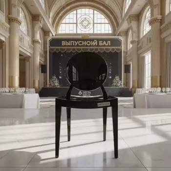 Аренда Стул Victoria Ghost чёрный в Delta Sirius — ART SPACE