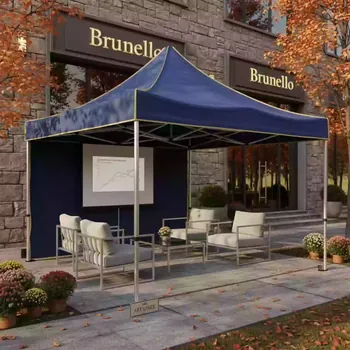 Аренда Шатер раздвижной усиленный 3х4,5 в ресторане «Brunello» — ART SPACE
