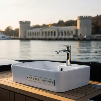 Аренда Раковины Sanita Luxe на VIP теплоходе (Морпорт Сочи) — ART SPACE