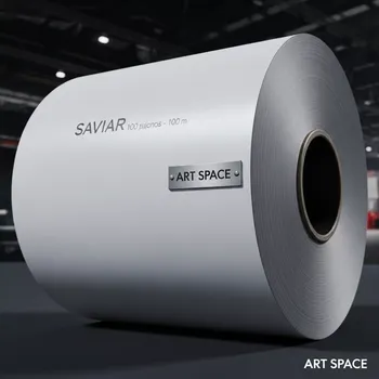 Аренда Рулонная пленка Saviar 100 мкм белая матовая в ледовом дворце «Большой» — ART SPACE