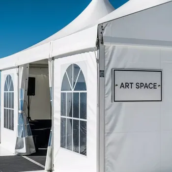 Аренда Шатер Премиум Бизон 3х6 м на площадке Rosa Peak (2320м) — ART SPACE