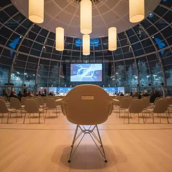 Аренда Чехол E01 для стула Eames бежевый в ледовом дворце «Большой» — ART SPACE