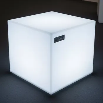 Аренда Стол светящийся Cubo 50 220V White в Gamma Sirius — ART SPACE