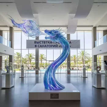 Аренда Имитация пламени Dragon Effects LED в санатории «Сочи» — ART SPACE