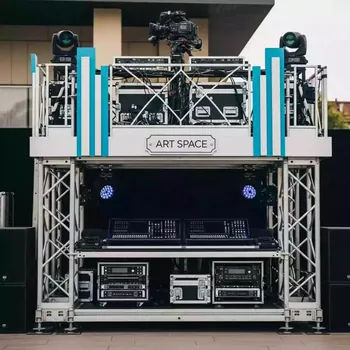 Аренда Вышки FOH Layher с двумя уровнями 6х4 м в Delta Sirius — ART SPACE