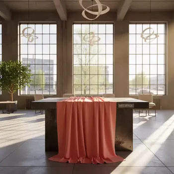Аренда Ткань коралловая 1 м в Omega Sirius — ART SPACE