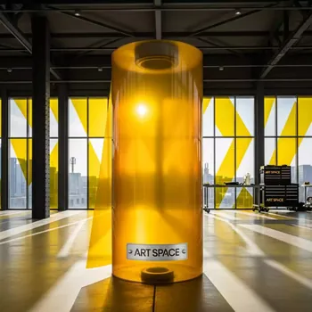 Аренда Пленка витражная плоттерная Oracal 8300 F021 Yellow 1,00х50 м в этно-парке «Моя Россия» — ART SPACE