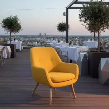 Аренда Кресло Barbara Yellow в ресторане «La Terrazza» — ART SPACE