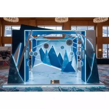Аренда Фотозона AR новогодняя в Golden Tulip Rosa Khutor — ART SPACE