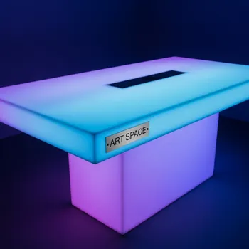 Аренда Стол светящийся Lumb 220V RGB в этно-парке «Моя Россия» — ART SPACE
