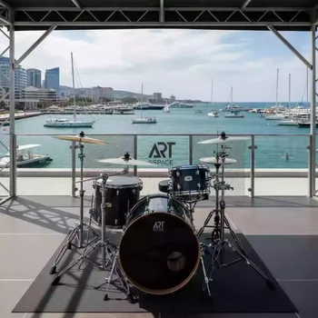 Аренда Ударная установка Yamaha Stage Custom на парусной регате (Сочи) — ART SPACE