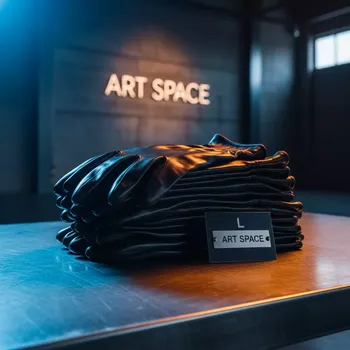 Аренда Перчатки виниловые черные размер L 100 шт в Gamma Sirius — ART SPACE