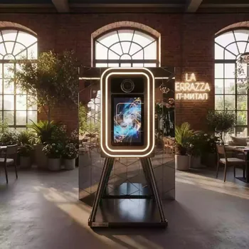 Аренда Фотобудка Калейдоскоп в ресторане «La Terrazza» — ART SPACE