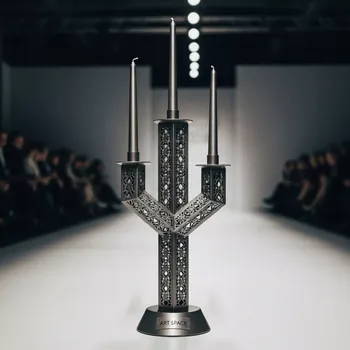 Аренда Подсвечник Узор на 3 свечи на Сочи Автодроме — ART SPACE