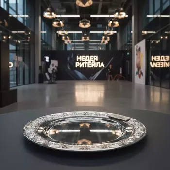 Аренда Тарелка Версаль серебро в Red Arena — ART SPACE