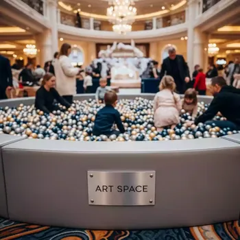 Аренда Сухого Бассейна Детского в Казино «Сочи» — ART SPACE