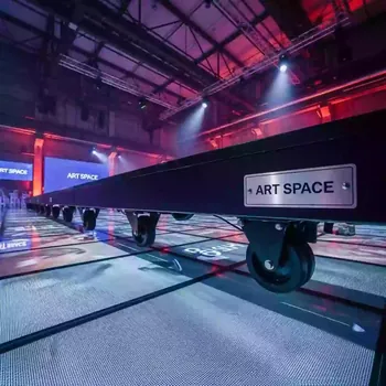 Аренда Пол интерактивный InterTouch 4.1 бюджетная мобильная версия в Red Arena — ART SPACE