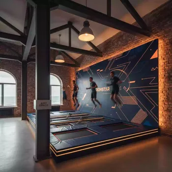 Аренда Интерактивная стена батут UTS Jumper в санатории «Сочи» — ART SPACE
