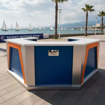 Аренда Стойка промо PC9 Maxi на парусной регате (Сочи) — ART SPACE