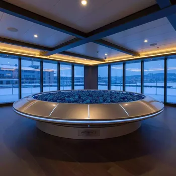 Аренда Бассейн сухой НЛО на VIP теплоходе (Морпорт Сочи) — ART SPACE