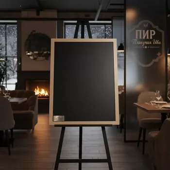 Аренда Доска меловая TKA96 90х60 см в ресторане «Плакучая Ива» — ART SPACE