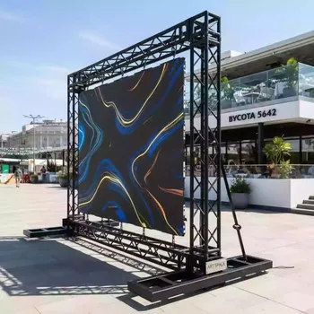 Аренда Экран светодиодный LED 5х3 м в ресторане «Высота 5642» — ART SPACE