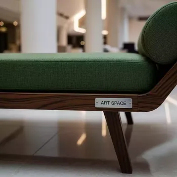 Аренда Кушетка Parint текстиль венге Green в Grand Karat Sochi — ART SPACE