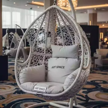 Аренда Кресло кокон подвесное Outdoor Collection белое в Pullman Sochi Centre — ART SPACE