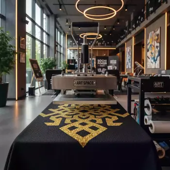 Аренда Пленка термотрансферная для плоттерной резки Chemica Bling Bling Star Gold Camel в Courtyard by Marriott Sochi — ART SPACE
