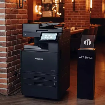 Аренда МФУ Konica Minolta bizhub 658e AA6R021 в ресторане «Баран-Рапан» — ART SPACE